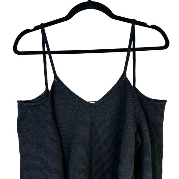 Dries Van Noten 100% Merino Wool Knit Sweater Black XS Old Money Luxury Designer - Picture 4 of 11